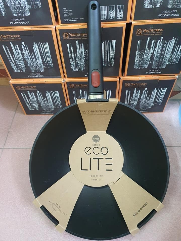 CHẢO SÂU LÒNG WOLL Eco lite wok 30cm