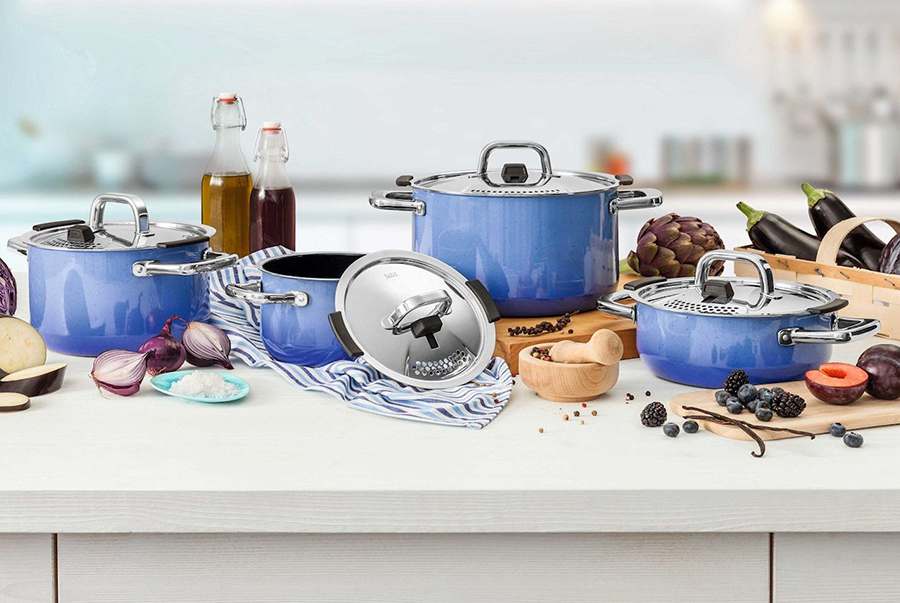 Bộ 4 nồi Silit Nature Blue