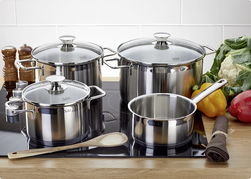 Bộ nồi Silit Pisa 10 món