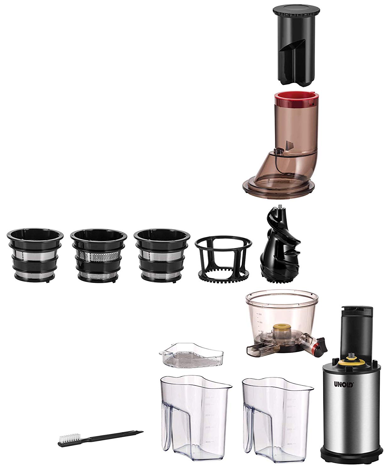 MÁY ÉP CHẬM 3IN1 UNOLD 78265 – Ép chậm, ép nguyên quả, lại còn làm kem ngon