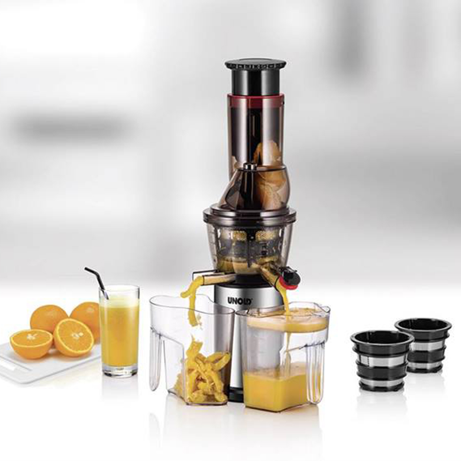 MÁY ÉP CHẬM 3IN1 UNOLD 78265 – Ép chậm, ép nguyên quả, lại còn làm kem ngon