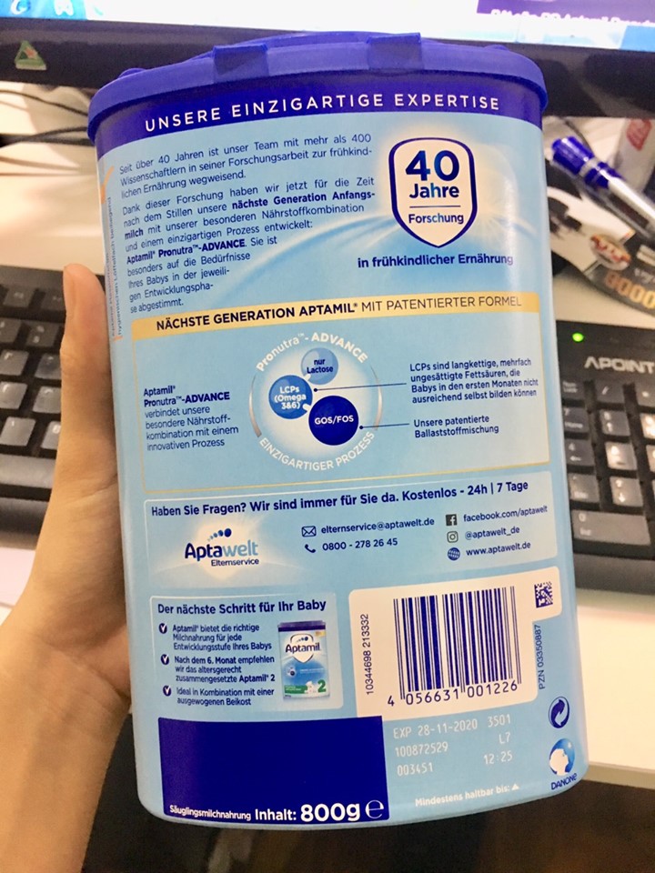 SỮA APTAMIL ĐỨC Profutura