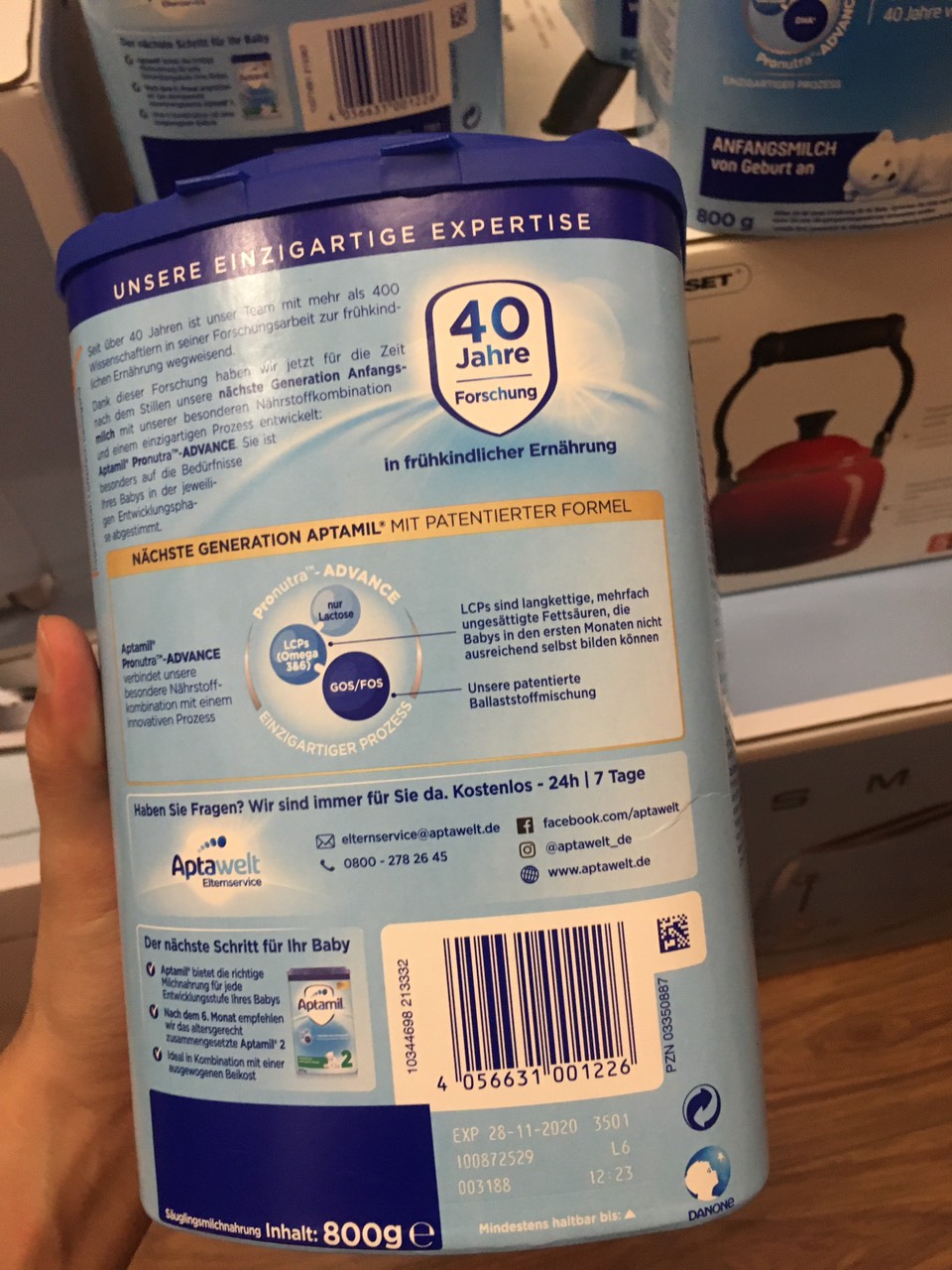 SỮA APTAMIL ĐỨC Profutura